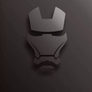 Iron Man minimal phone wallpaper