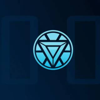 Iron Man minimal phone wallpaper