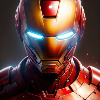 Iron Man minimal phone wallpaper