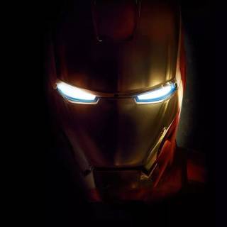 Iron Man minimal phone wallpaper