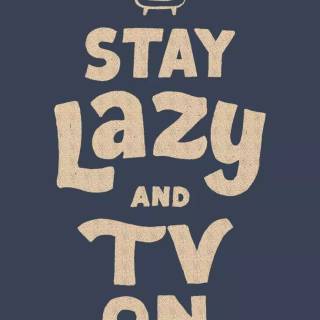 Lazy phone wallpaper