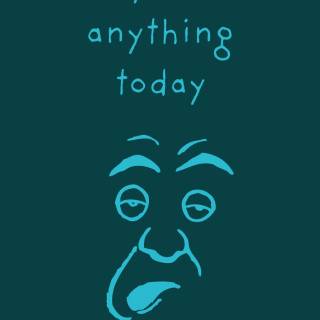 Lazy phone wallpaper