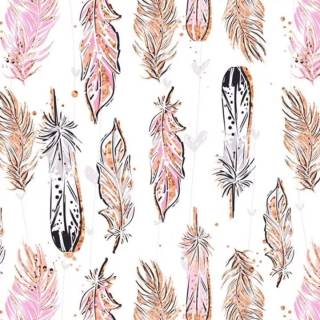 Feather phone wallpaper