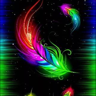 Feather phone wallpaper