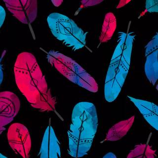 Feather phone wallpaper