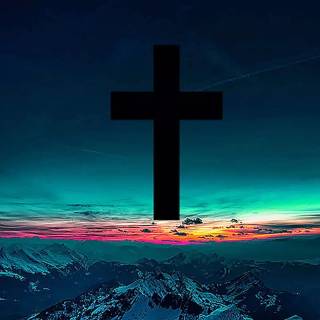 Christian cross wallpaper
