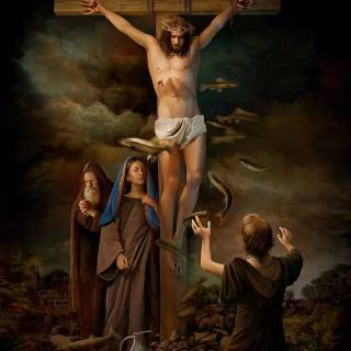 Christian cross wallpaper