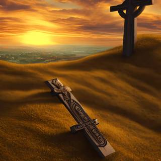 Christian cross wallpaper