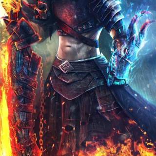 Phone warrior wallpaper