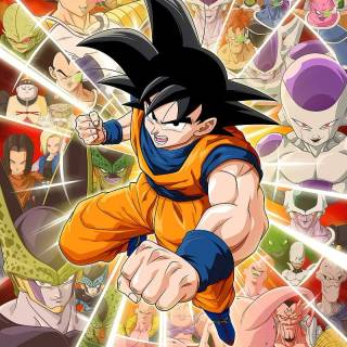 Dragon Ball Z iPhone 12 wallpaper