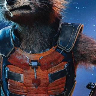 Rocket Racoon iPhone wallpaper