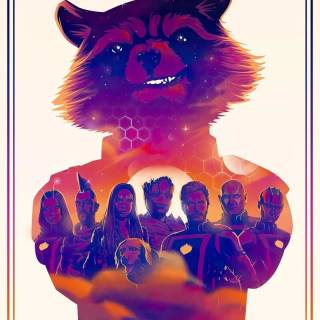 Rocket Racoon iPhone wallpaper