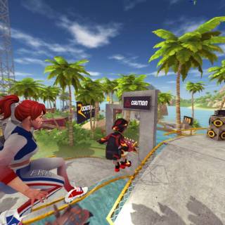 Rocket Boots Mania wallpaper