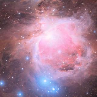 Pink space 4k wallpaper