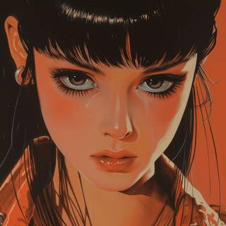 Anime girl HD 4k wallpaper