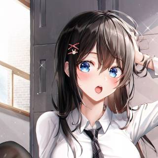 Anime girl HD 4k wallpaper