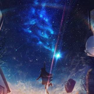 Anime girl 4k iPhone 15 wallpaper