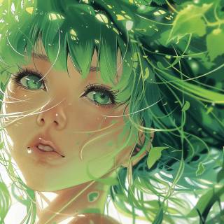 Anime girl HD 4k wallpaper