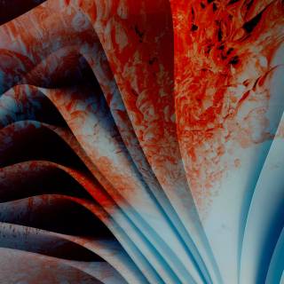 Abstract 4k minimal red wallpaper