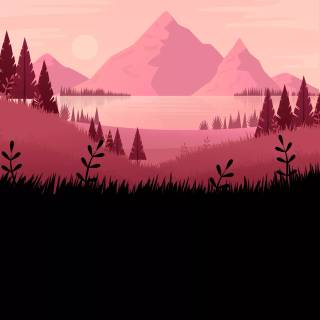 Minimal nature phone wallpaper