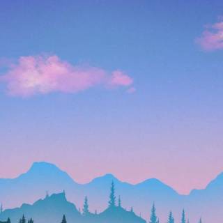 Minimal nature phone wallpaper