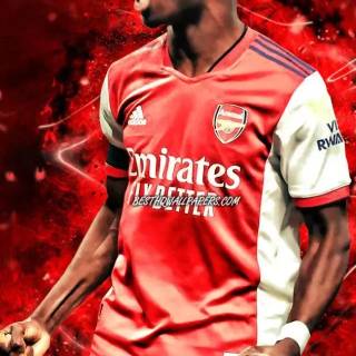 Saka iPhone wallpaper