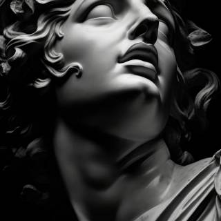 Greek statue phone wallpaper
