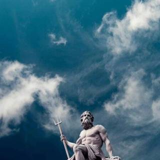 Greek statue phone wallpaper