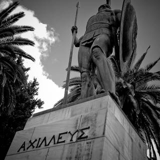 Greek statue phone wallpaper