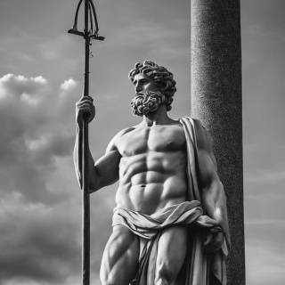 Greek statue phone wallpaper