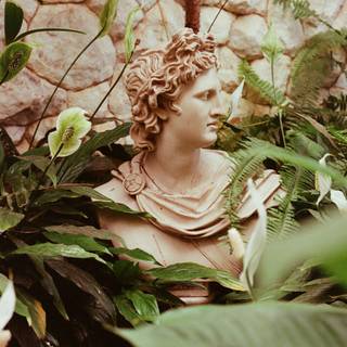 Greek statue phone wallpaper