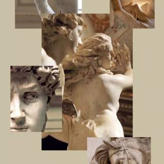 Greek statue phone wallpaper