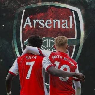 Saka iPhone wallpaper