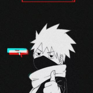 Kid Kakashi iPhone wallpaper