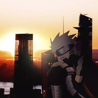 Kid Kakashi iPhone wallpaper