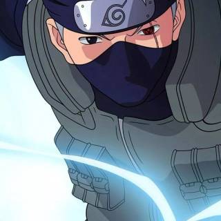 Kid Kakashi iPhone wallpaper
