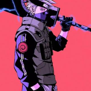 Kid Kakashi iPhone wallpaper