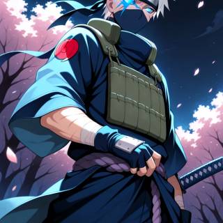 Kid Kakashi iPhone wallpaper
