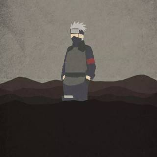 Kid Kakashi iPhone wallpaper