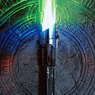 iPhone lightsaber wallpaper