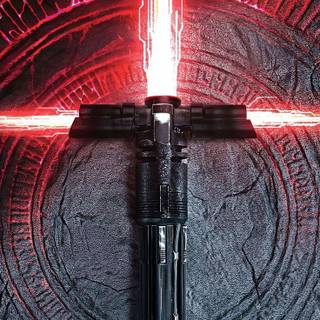 iPhone lightsaber wallpaper