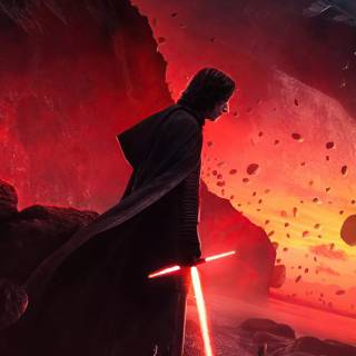 iPhone lightsaber wallpaper