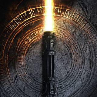 iPhone lightsaber wallpaper