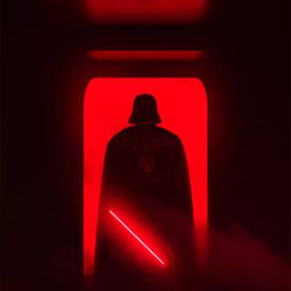 iPhone lightsaber wallpaper