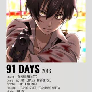 91 Days phone wallpaper