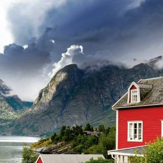 iPhone Norway wallpaper