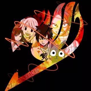 Fairy Tail logo phone wallpaper