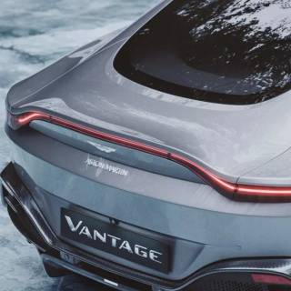 Aston Martin Vantage iPhone wallpaper