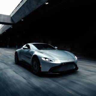 Aston Martin Vantage iPhone wallpaper