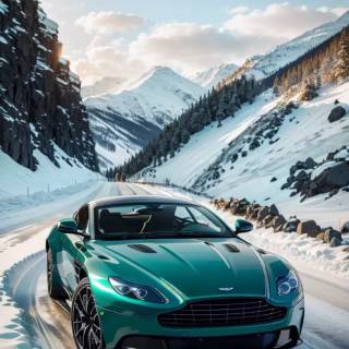 Aston Martin Vantage iPhone wallpaper